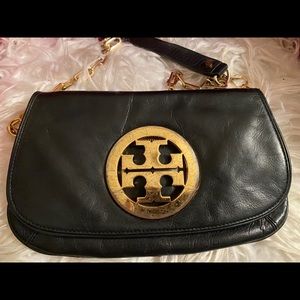 Tory Burch logo flap crossbody